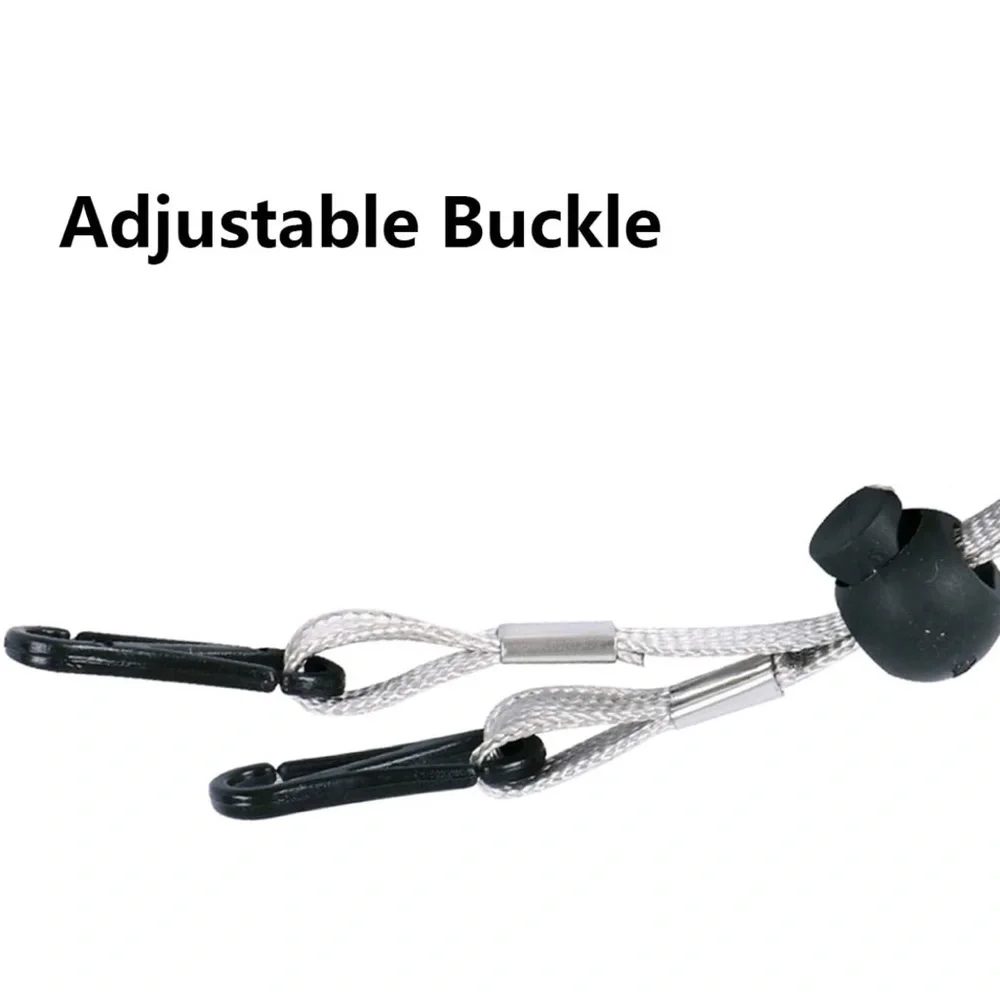 10 Pack - Adjustable Length Face Covering Lanyard